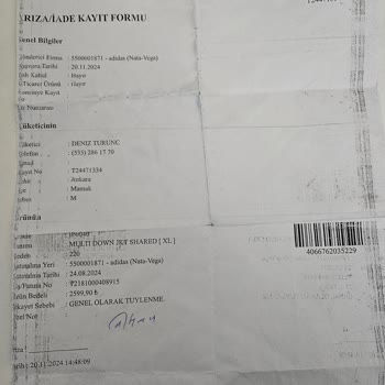 Adidas Montunda Tüy Sorunu Ve Müşteri Hizmetleri Hayal Kırıklığı
