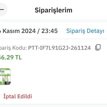 Epttavm'de 9 Gün Boyunca Hazırlıkta Kalan Bebek Bezi Siparişi