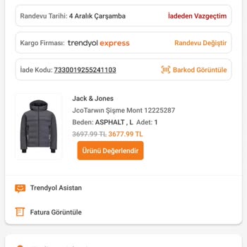 Yanlış Ürün Gönderimi Ve Mağduriyet