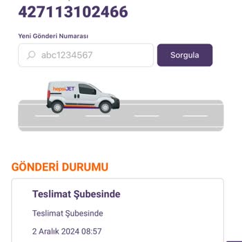 Teslimat Şubesinde Bekleyen Kargom İçin Çözüm Bekliyorum