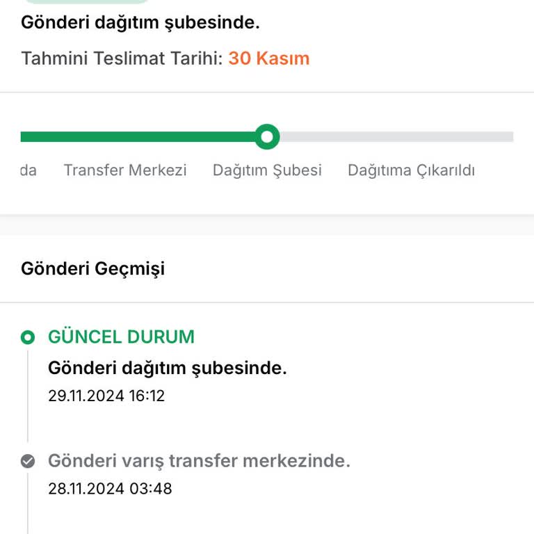 Geciken Kargo Teslimatı Ve İlgisiz Hizmet