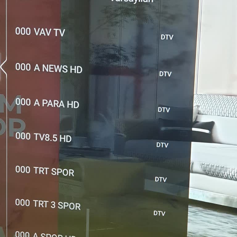 Onvo TV Kanal Sorunu: Kanallar 000 Görünüyor