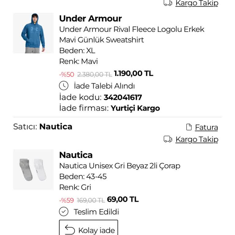 Fashfed Siparişimde İade Sorunu Ve Müşteri Mağduriyeti