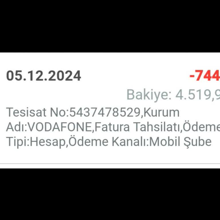 Portutel Aboneliği Ve Vodafone Müşteri Hizmetleri Sorunu