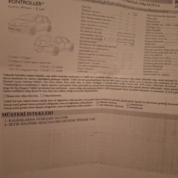 Peugeot 2008 GT Paket Aracımda Şanzıman Sorunu