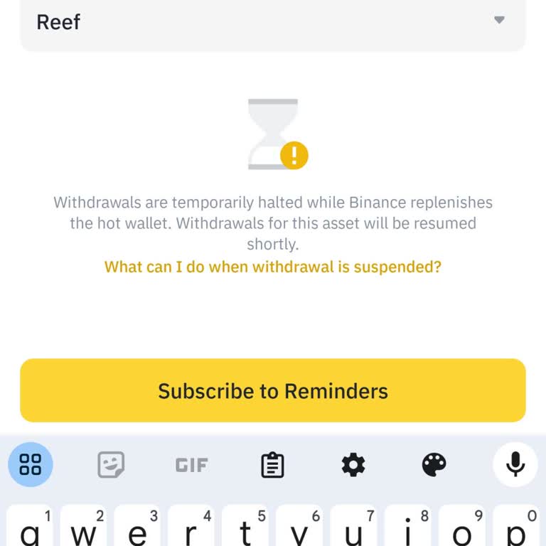 Binance Reef Coin Çekim Sorunu Ve Müşteri Hizmetlerine Ulaşamama