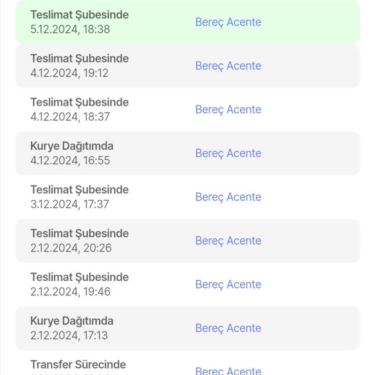 Kargo Teslimatında İlgisizlik