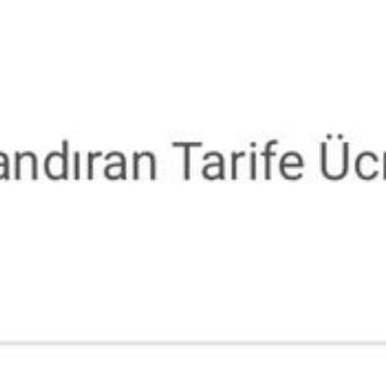 Kazandıran Tarife Kesintisi İle Mağduriyet