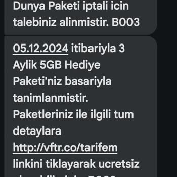 Yanlış Anlaşılan Tarife Ve Müşteri Hizmetleri Sorunu