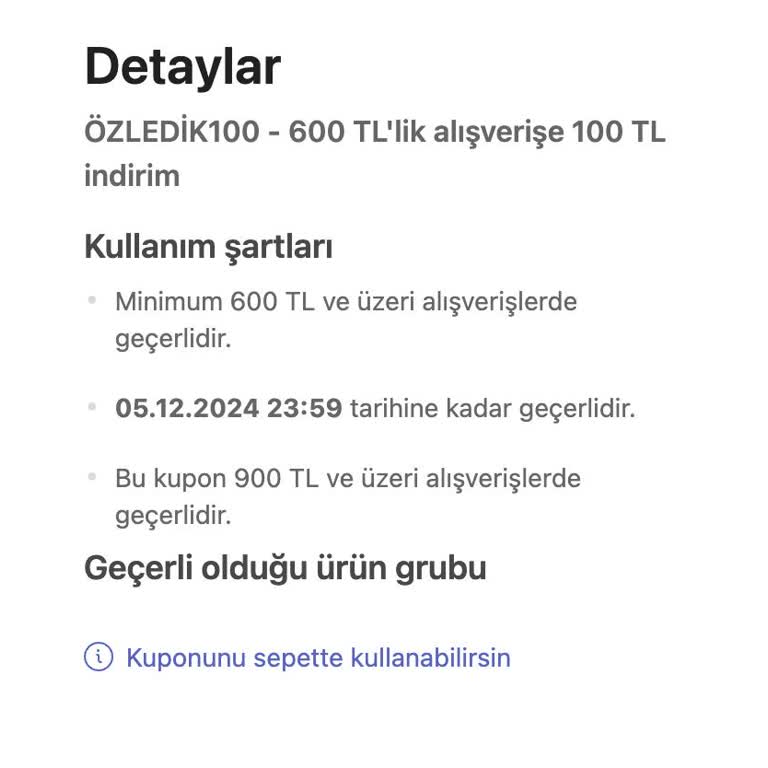 İndirim Kodu Hüsranı
