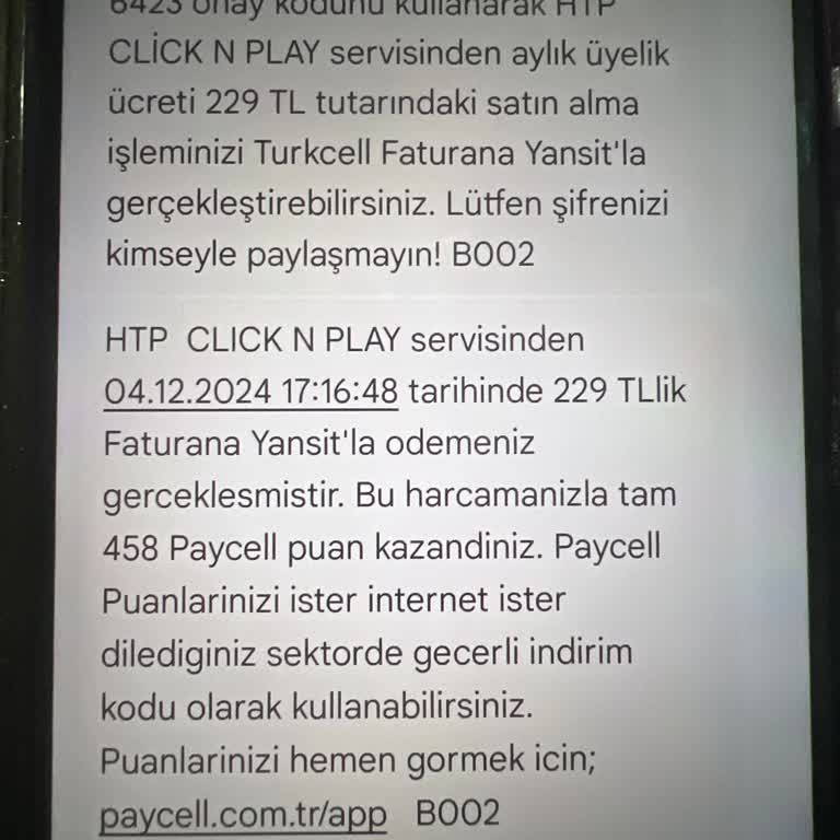 Yetkisiz Ödeme Ve İptal Sorunu