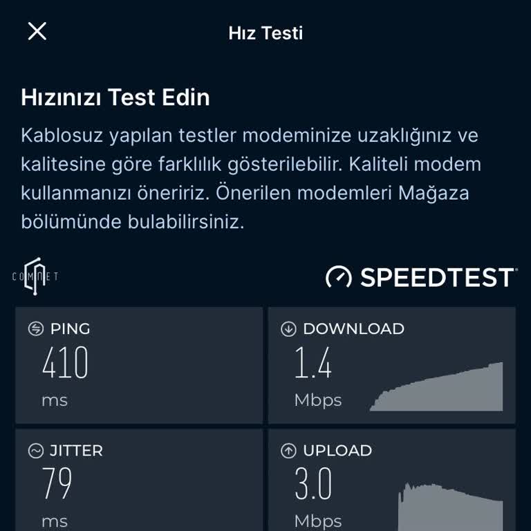 Comnet'e Geçişte Yaşanan Sürekli İnternet Sorunu