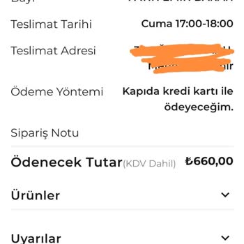 Yanlış Teslimat Ve Haksız Ücret Talebi