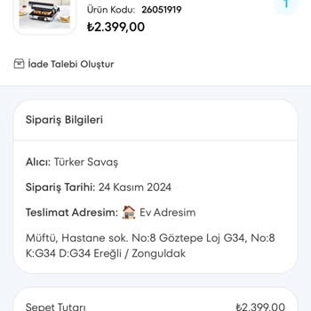 İade Sürecinde Bilgilendirme Eksikliği Ve Ret