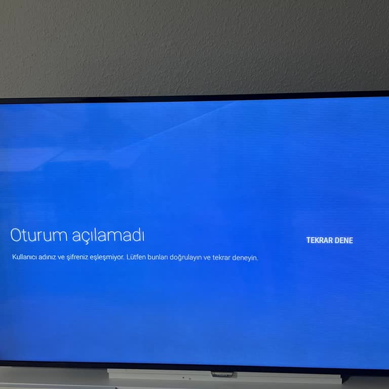 Philips TV'de Sürekli Play Store Ve YouTube Giriş Problemi