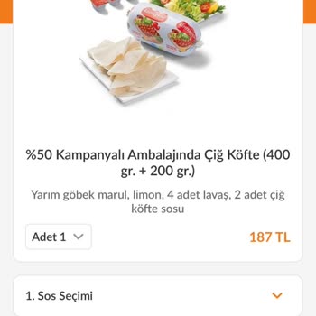 Trendyol GO'da Kampanyalı Ürün Hayal Kırıklığı