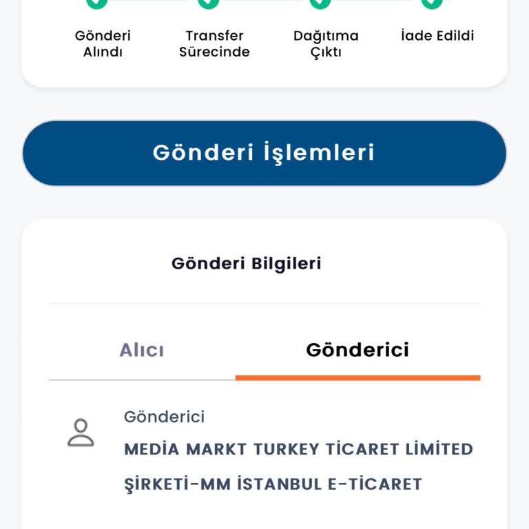 Pazarama'da İptal Edilen Siparişin Ücret İadesi Sorunu