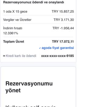Agoda Rezervasyonunda Çifte Çekim Sorunu