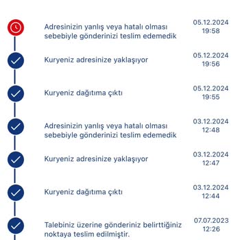 Aras Kargo İle Tekrarlayan Teslimat Sorunu