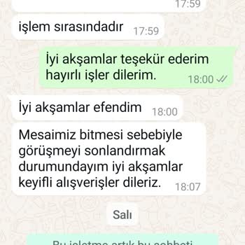 İptal Edilen Sipariş Ve İletişim Sorunları
