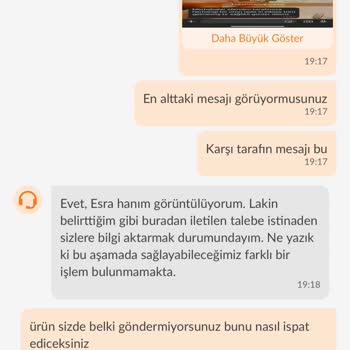 Trendyol Milla İade Sorunu Ve Müşteri Hizmetleri Yetersizliği