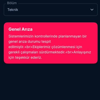 Peşin Ödenen Hizmetin Kesintisi Ve İletişim Sorunları
