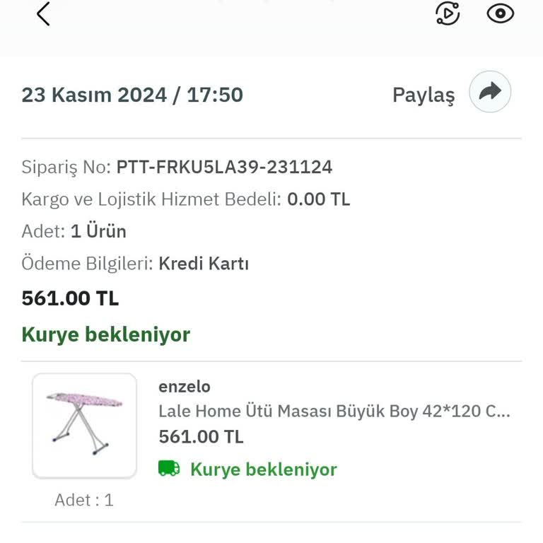 Epttavm Ve Enzelo Satıcısından Ürün Teslimatında Büyük Sorun