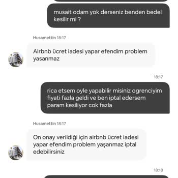 Airbnb Rezervasyon İptalinde Yaşanan İade Sorunu