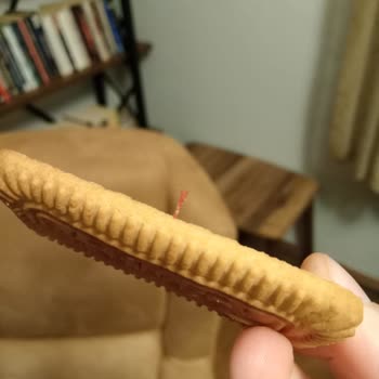 Bisküviden Çıkan İple Şok Oldum