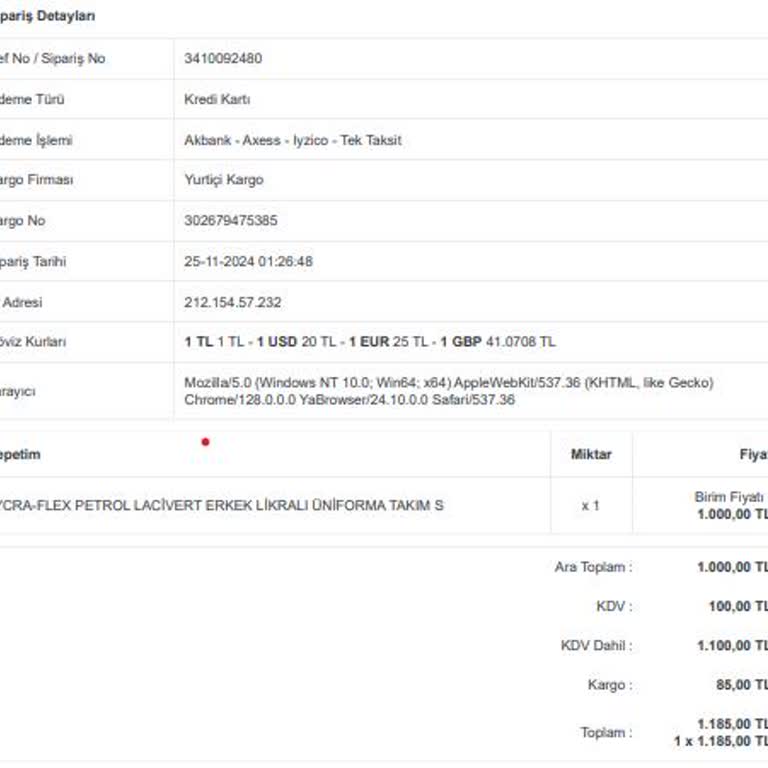 İade Edilmeyen Kargo Ücreti Mağduriyeti