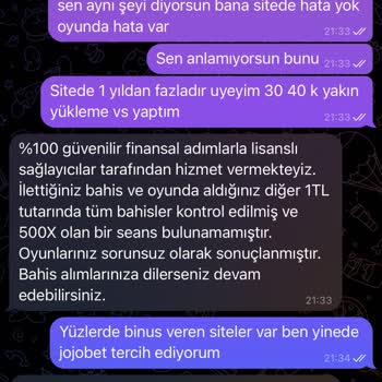Jojobet'te Kazanç Kaybı Ve Güven Sorunu
