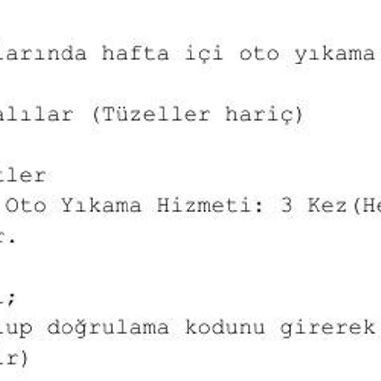 UstaBİBak Uygulamasıyla Oto Yıkama Sorunu