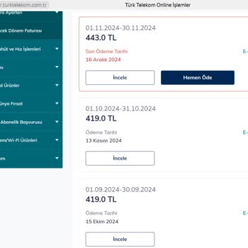 Türk Telekom'un Taahhüt Süresinde Fiyat Değişikliği Ve Müşteri Hizmetleri Sorunu