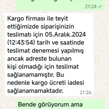 Yanlış Kargo İşlemleri Yüzünden Mağduriyet