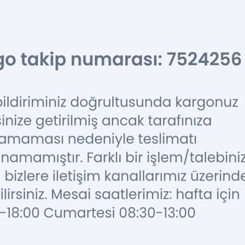 Kızımın Doğum Günü Hediyesi Kargoda Kayboldu