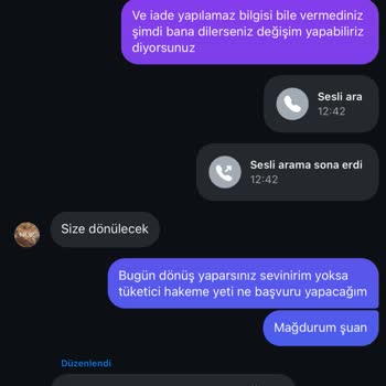 İade Ücreti Gecikmesi Ve İletişim Sorunları