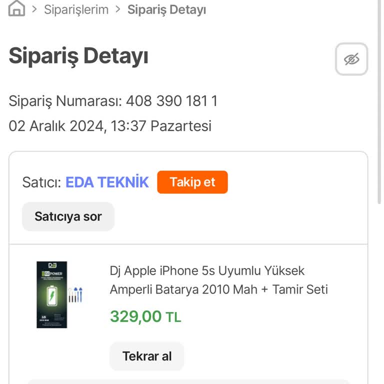 Hepsiburada'da Kargo Ve İletişim Sorunu