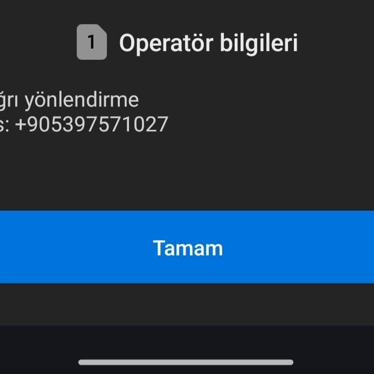 Turkcell Hattında Sürekli Meşguliyet Sorunu