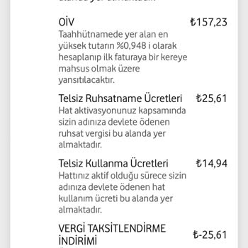 Alınmayan Cihazın Vergi Yükü