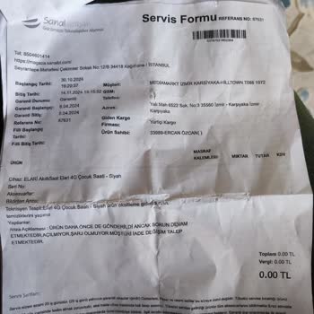 Arızalı Akıllı Saat Ve Yetersiz Teknik Destek