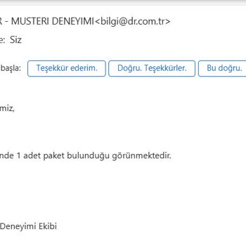 D&R'dan Eksik Teslimat Ve Müşteri Hizmetleri İlgisizliği