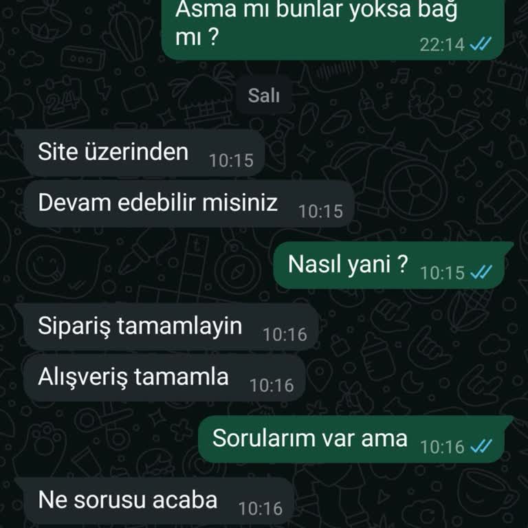 WhatsApp Üzerinden İlgisiz Ve Anlamsız Yanıtlar