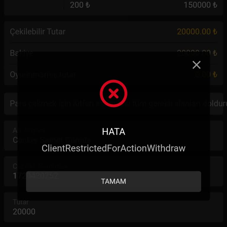Bahiscasino'da Kazanç Çilesi: Paramı Geri Alamıyorum!