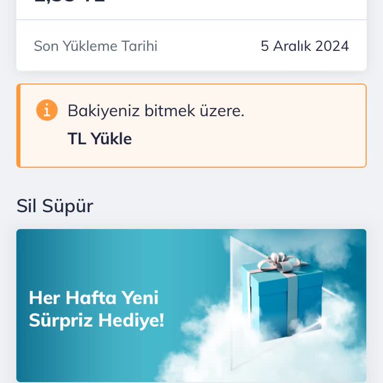 Paket Yenilenmedi, TL'lerim Kayboldu!
