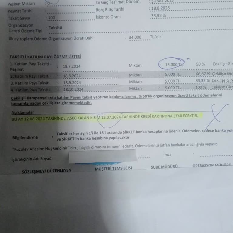 Yanıltıcı Sözleşme Ve Saygısız Müdür