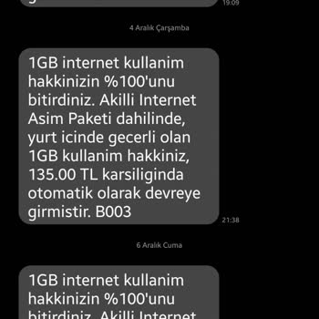 Bilgilendirme Eksikliği Ve Beklenmedik Paket Yüklemeleri