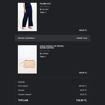 Eksik Sipariş Ve İade Sorunu