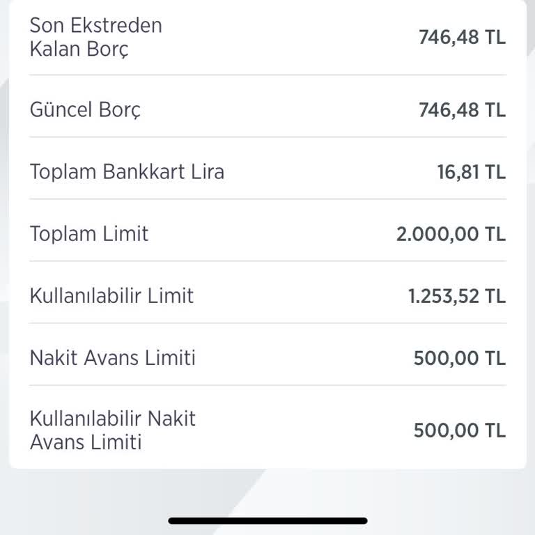 Öğrenci Kredi Kartı Limit Artışı Sorunu