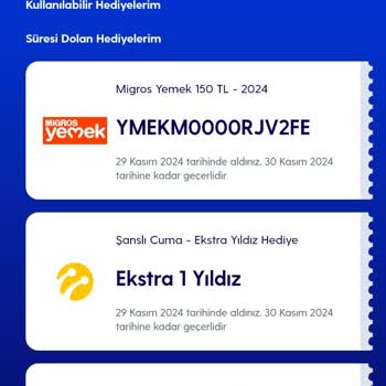 Turkcell Migros Yemek Kuponu Sorunu