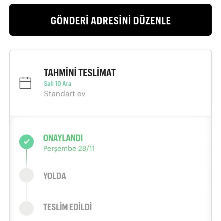 Sipariş Sürecinde Büyük Gecikme